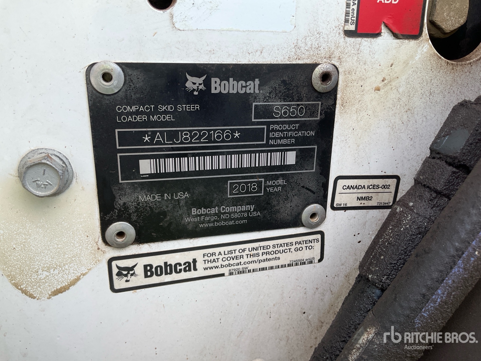 2018 Bobcat S650