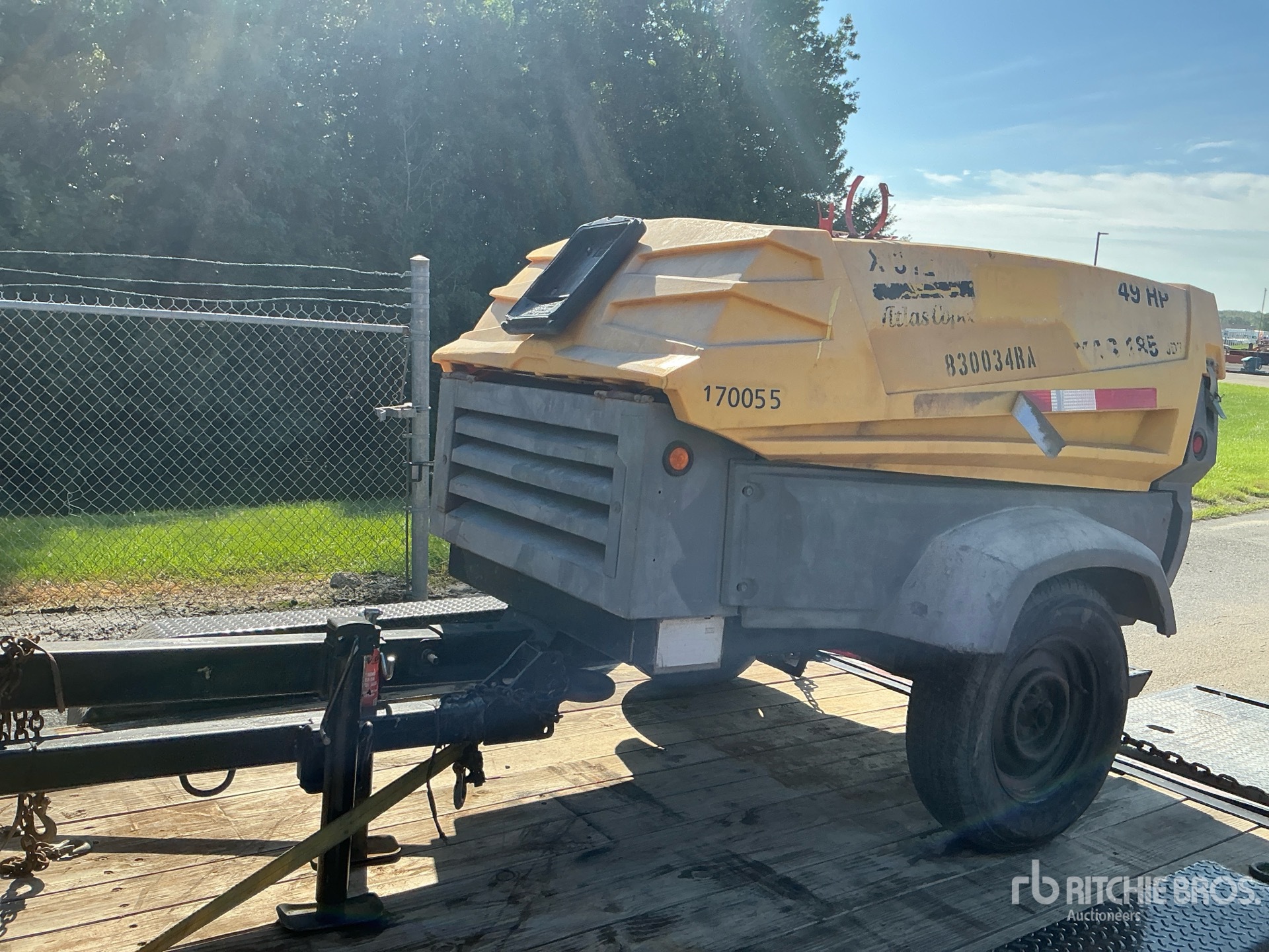 2010 Atlas Copco 185 CFM MOBILE