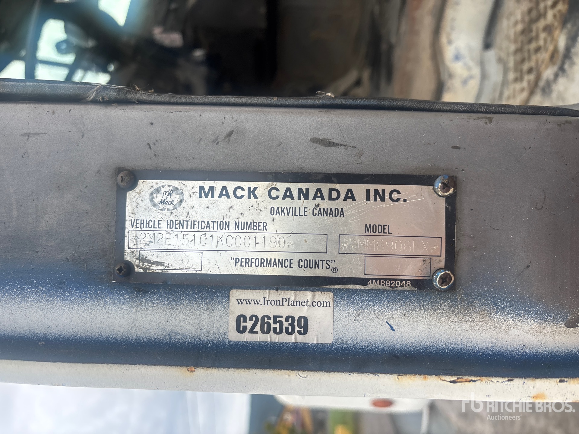 1989 Mack DMM6906EX