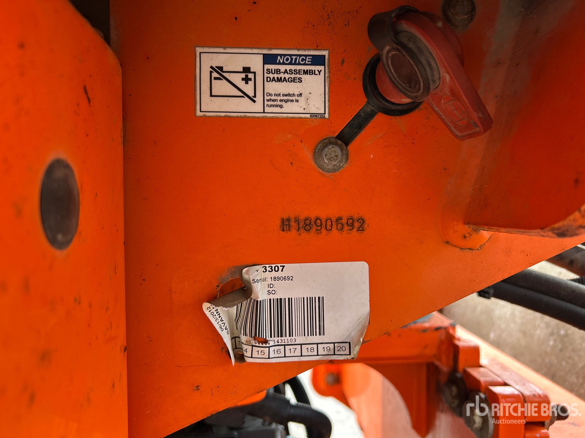 2012 Hamm 3307P