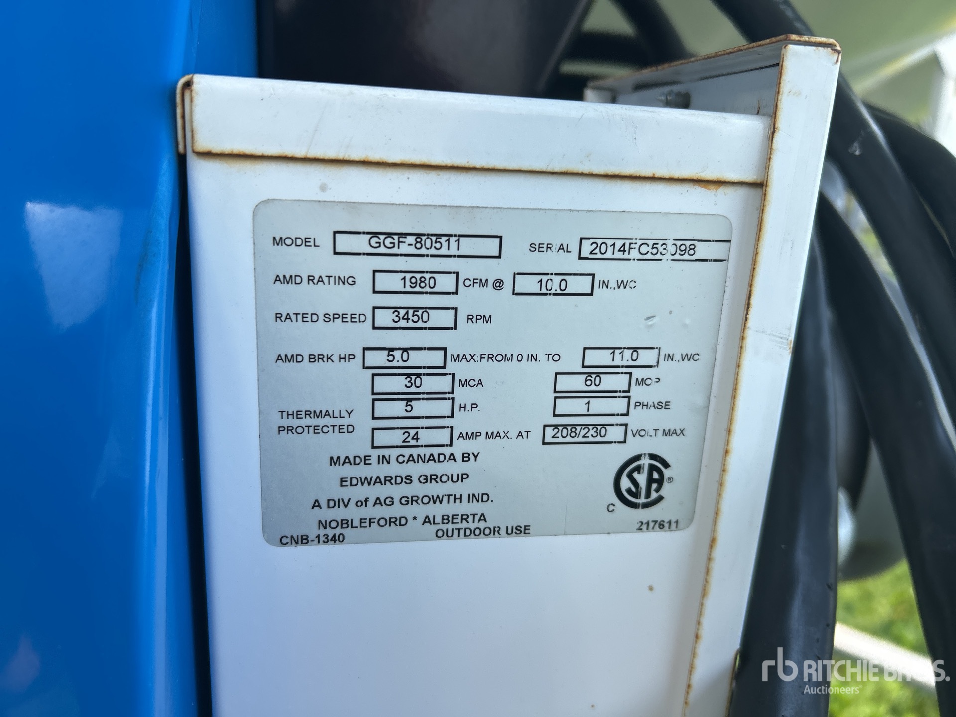 Photo of 2014 Grain Guard GGF-80511