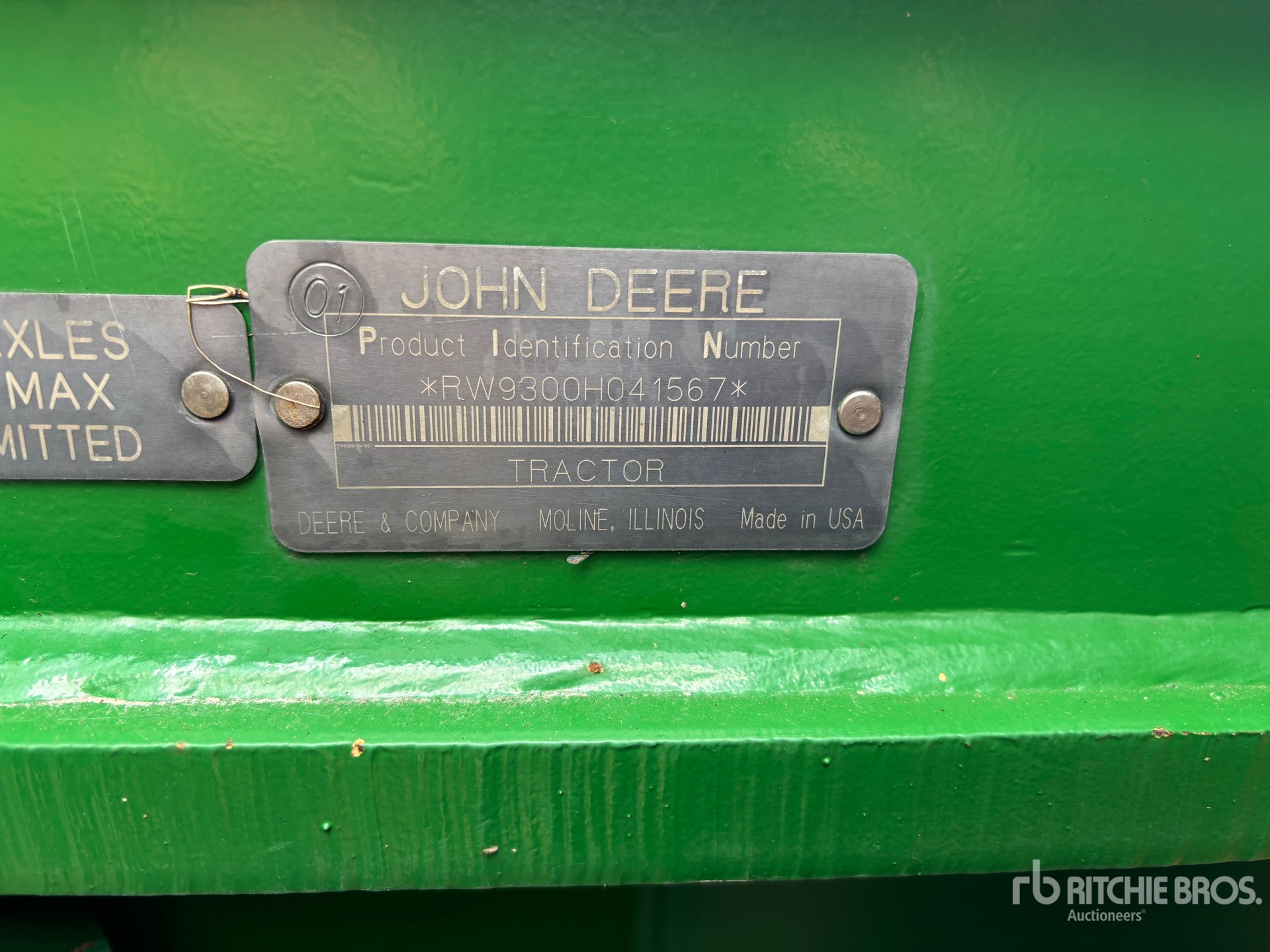 2001 John Deere 9300