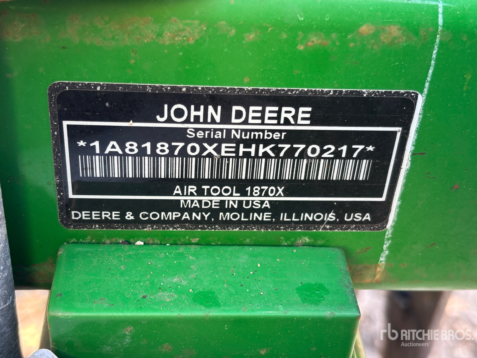 2017 John Deere 1870