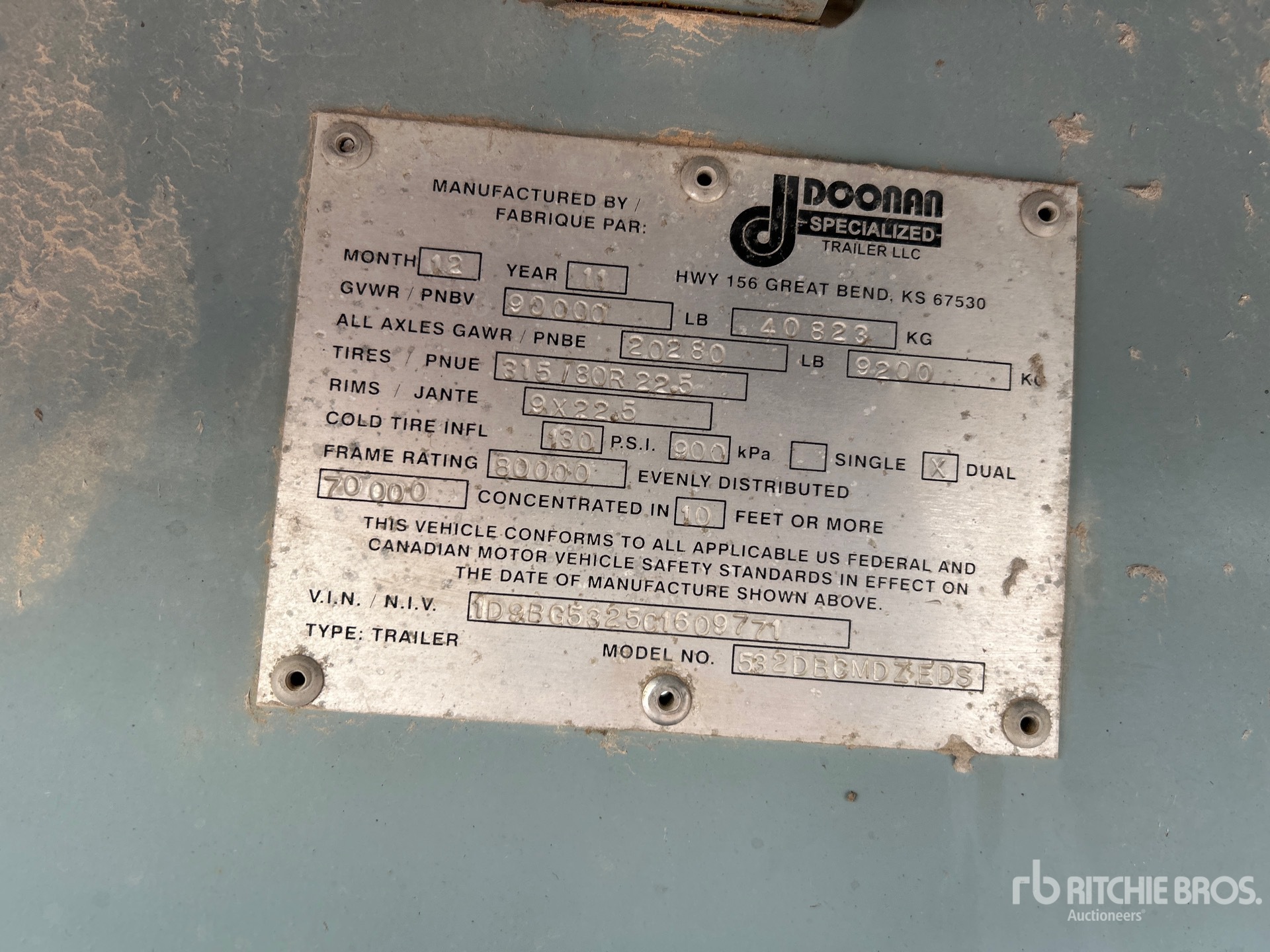 2012 Doosan 532DBCMDZEDS