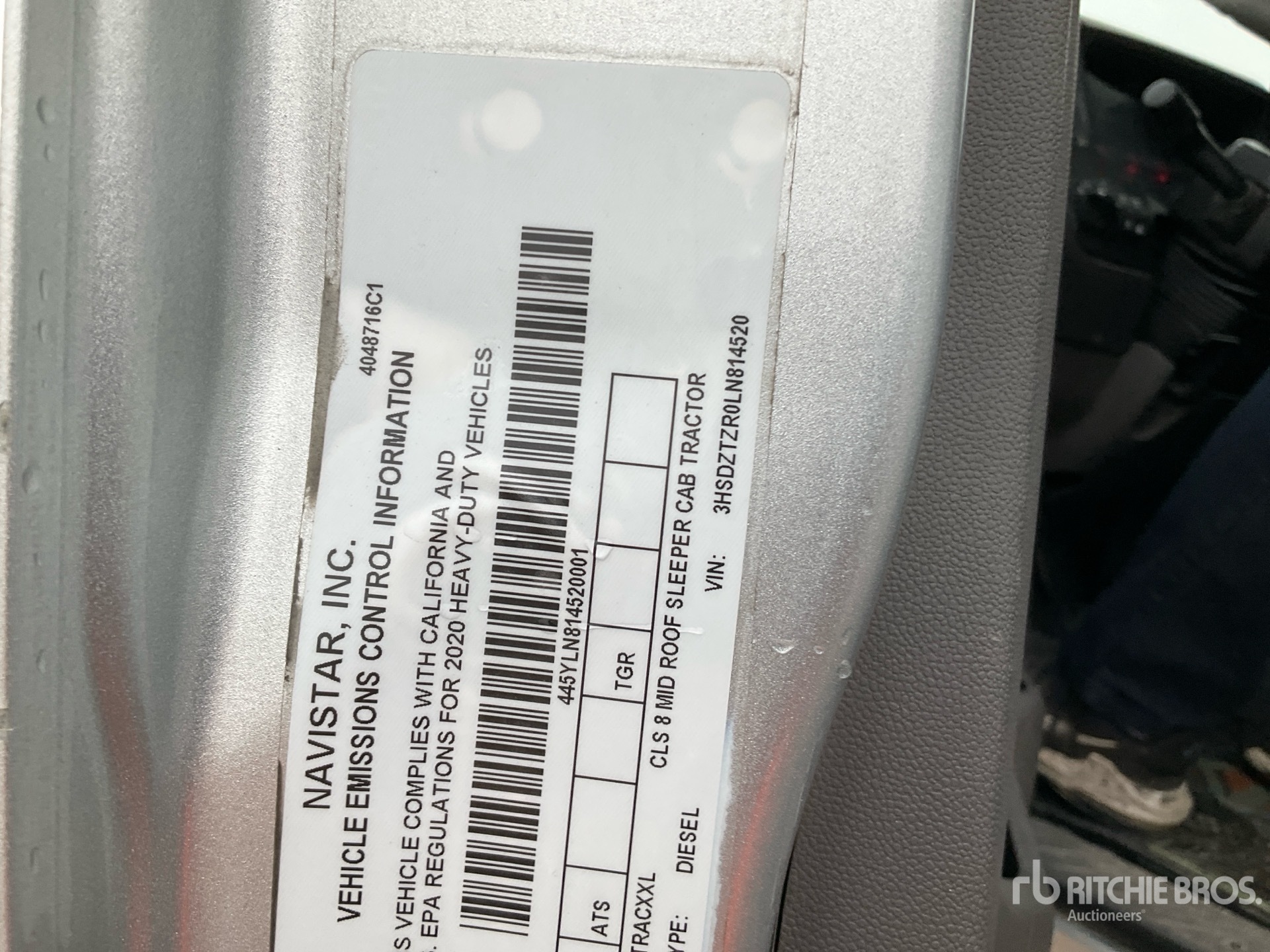 2020 International LT625