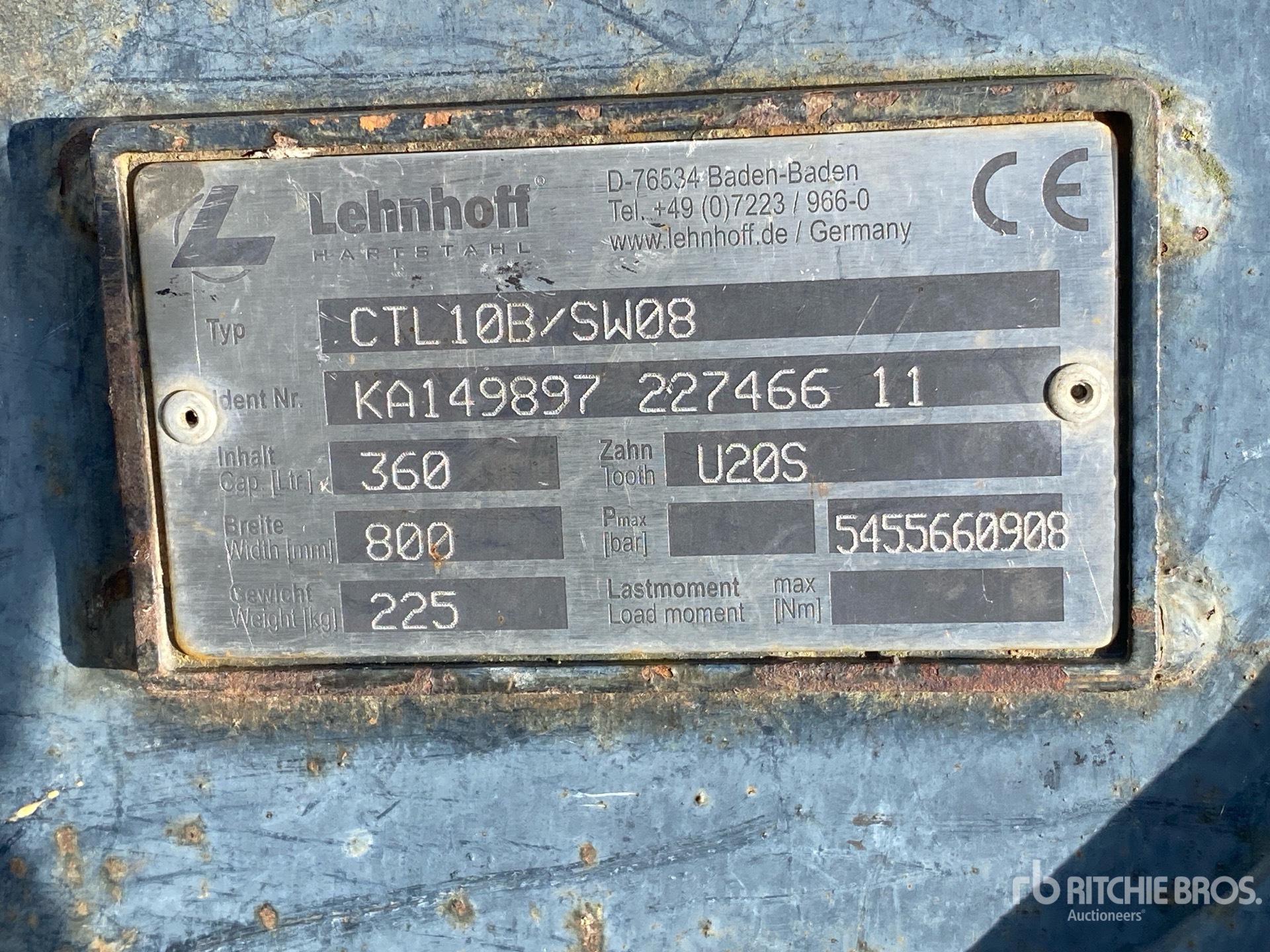 2011 Kinshofer C18VE-80 13-18