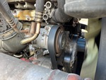 Engine with A/C Compressor