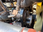 Engine with A/C Compressor