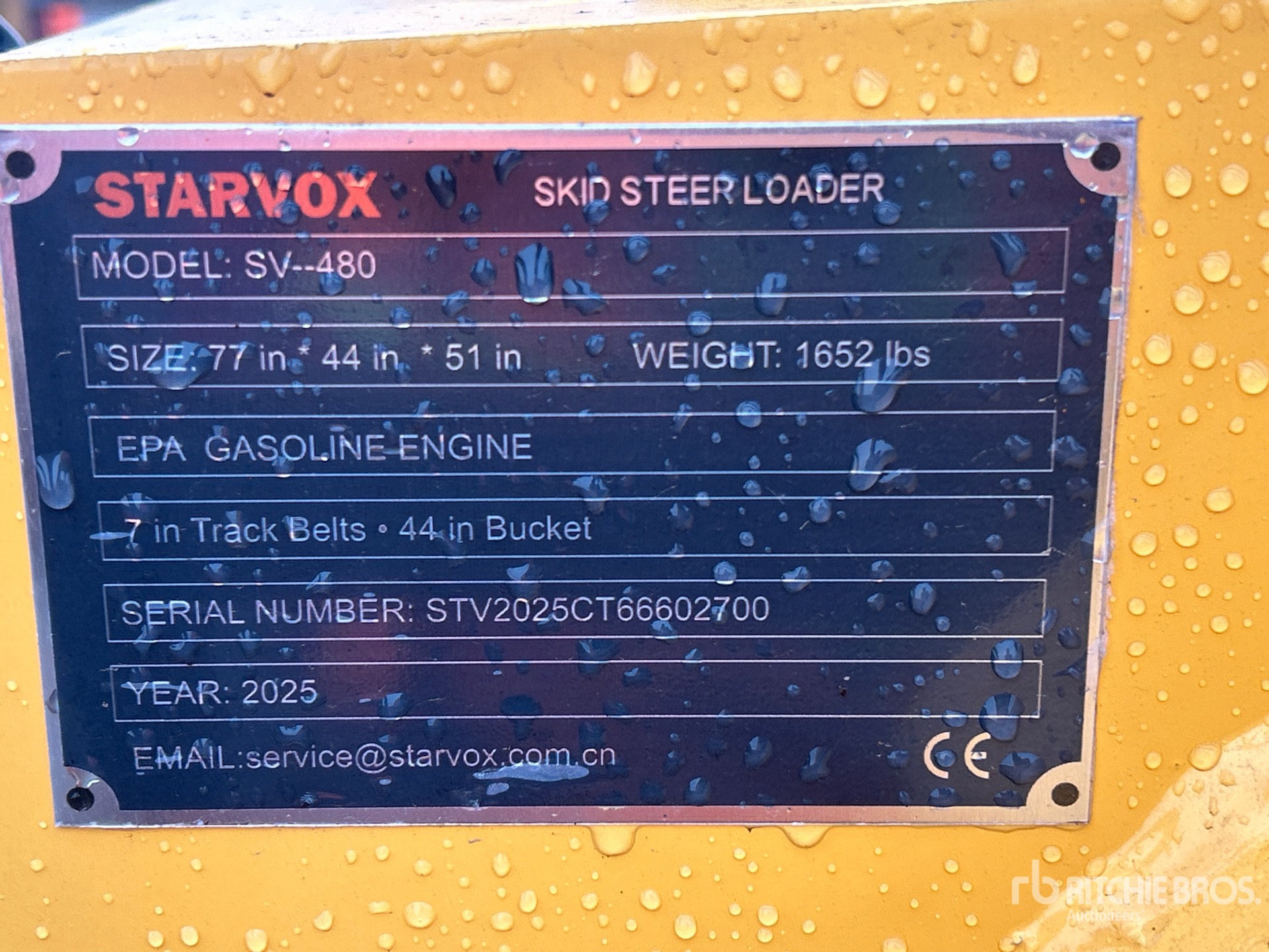2025 STARVOX SV-480