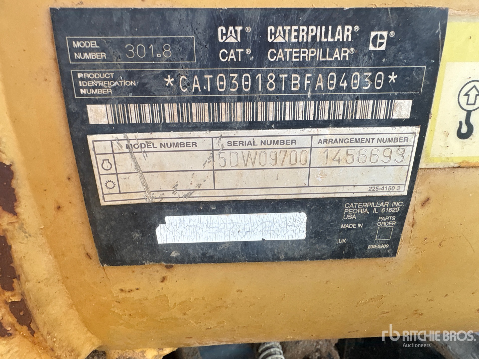 2005 Caterpillar 301.8