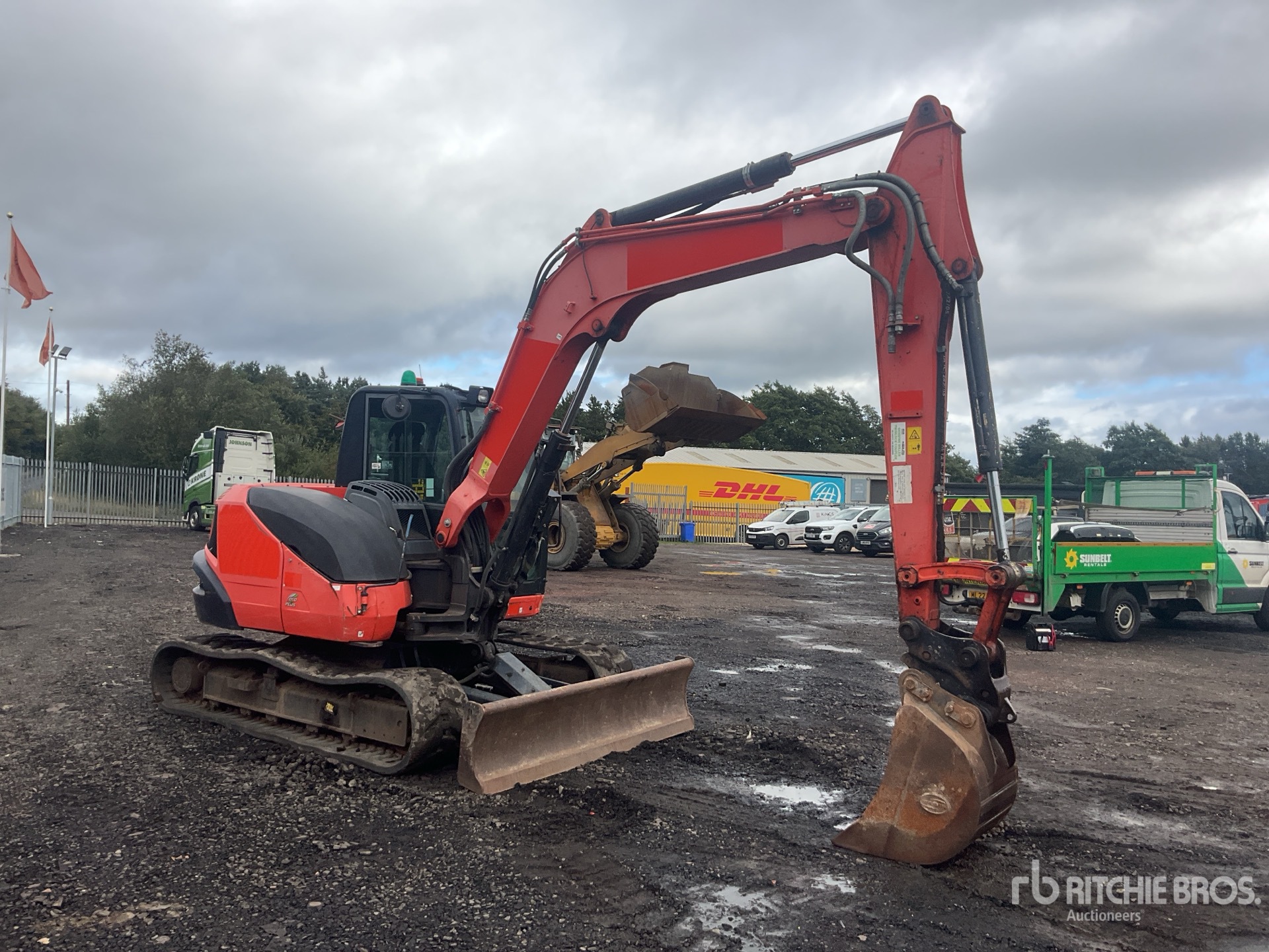 2019 Kubota KX080-4