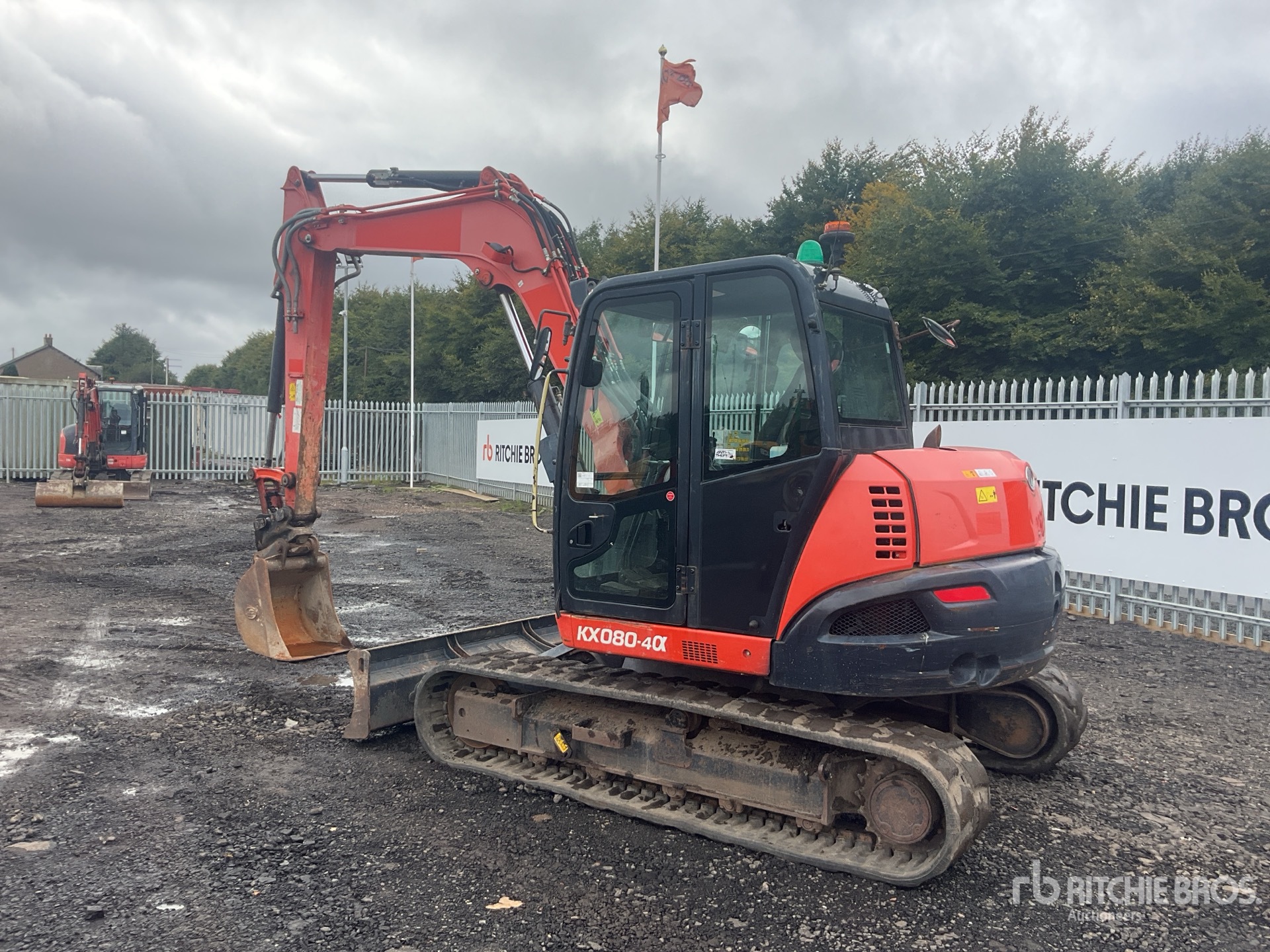 2019 Kubota KX080-4