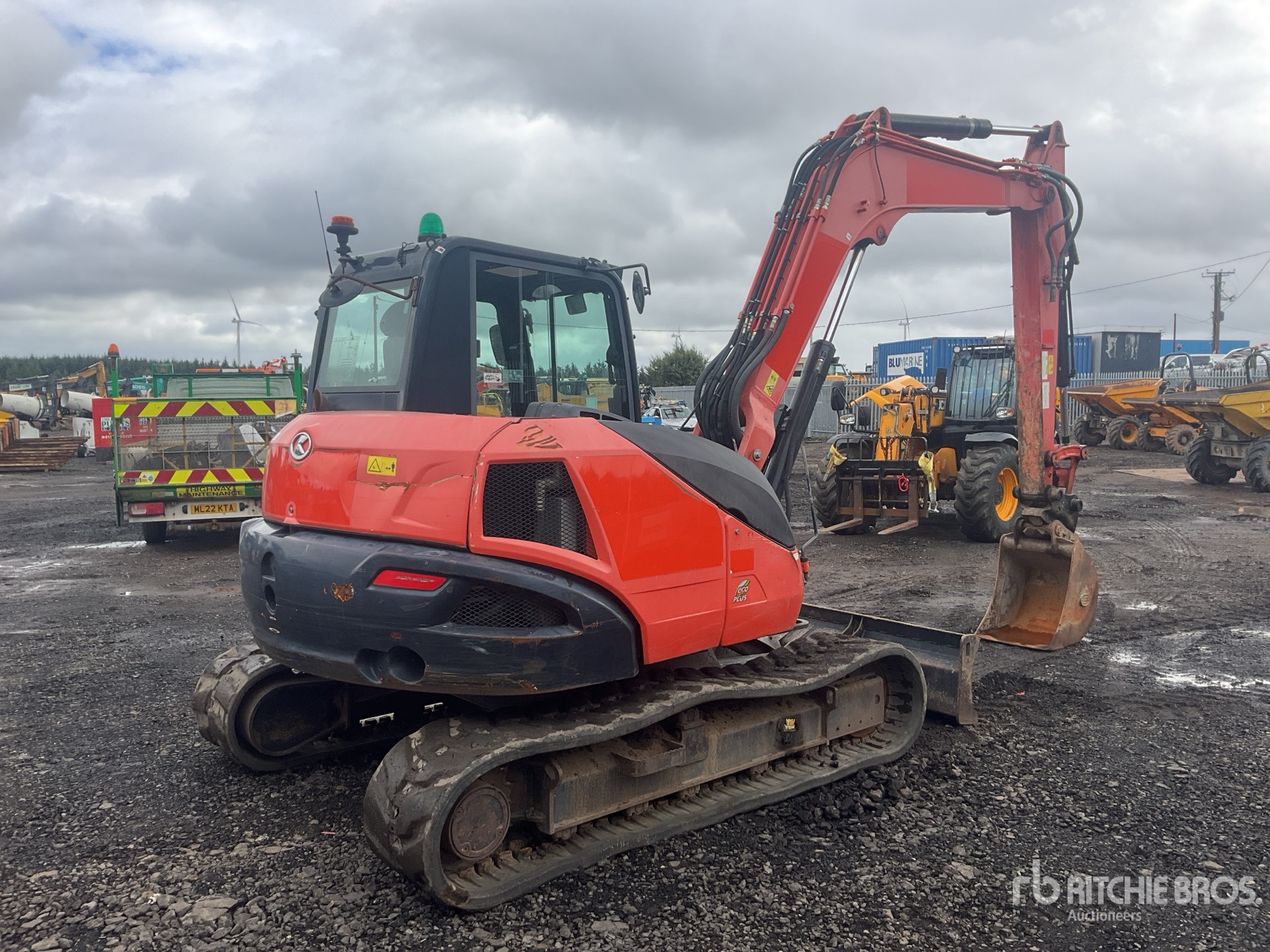 2019 Kubota KX080-4