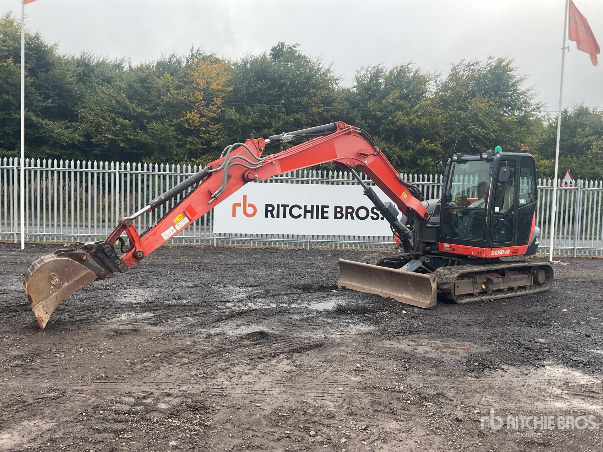 2019 Kubota KX080-4
