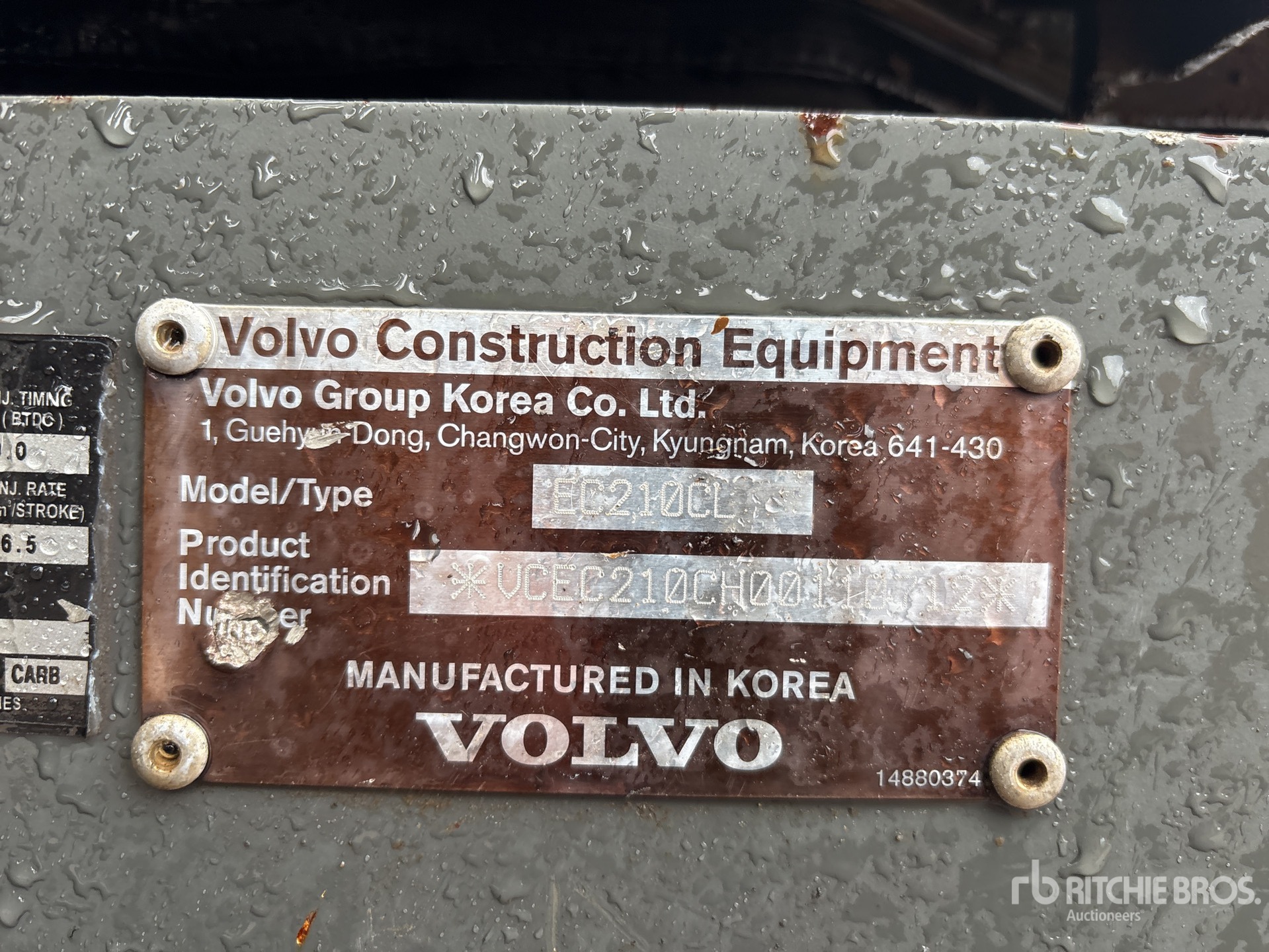 2007 Volvo EC210C L