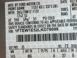 General Appearance with Numéro de série/Numéro d'identification du véhicule automobile