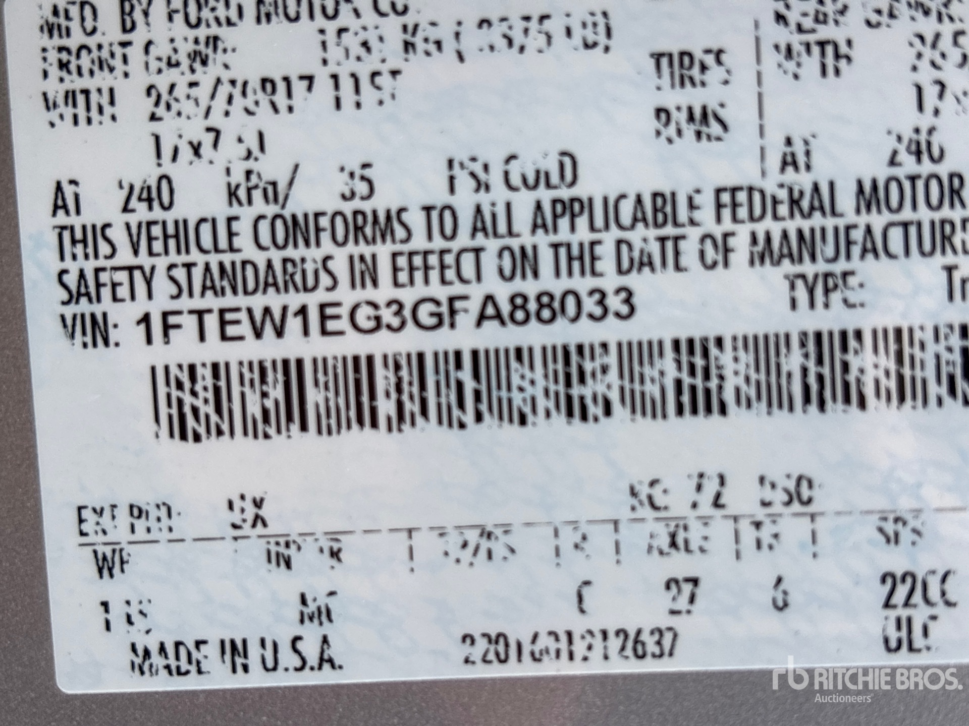 2016 Ford F-150