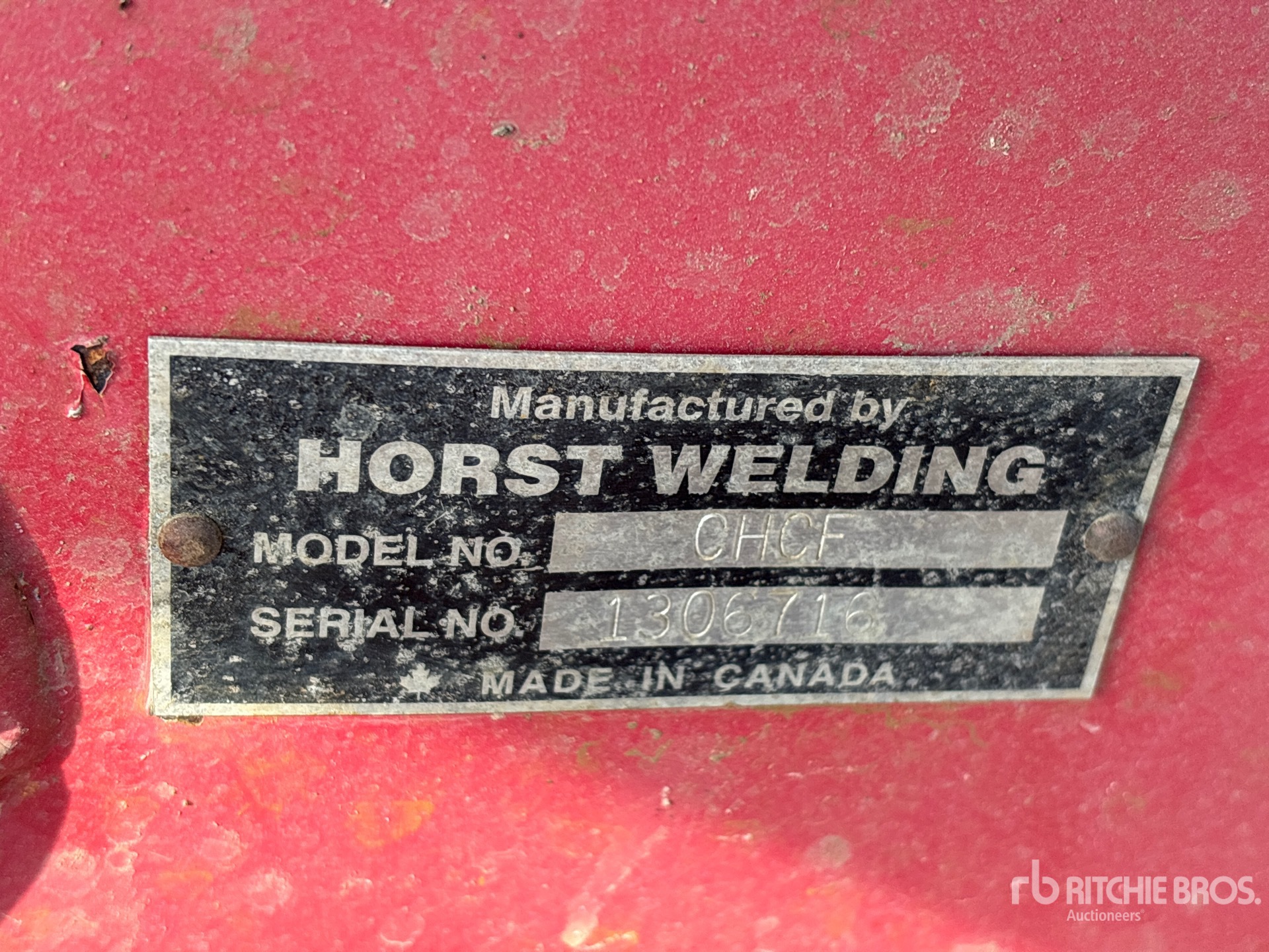Horst Welding CHCF