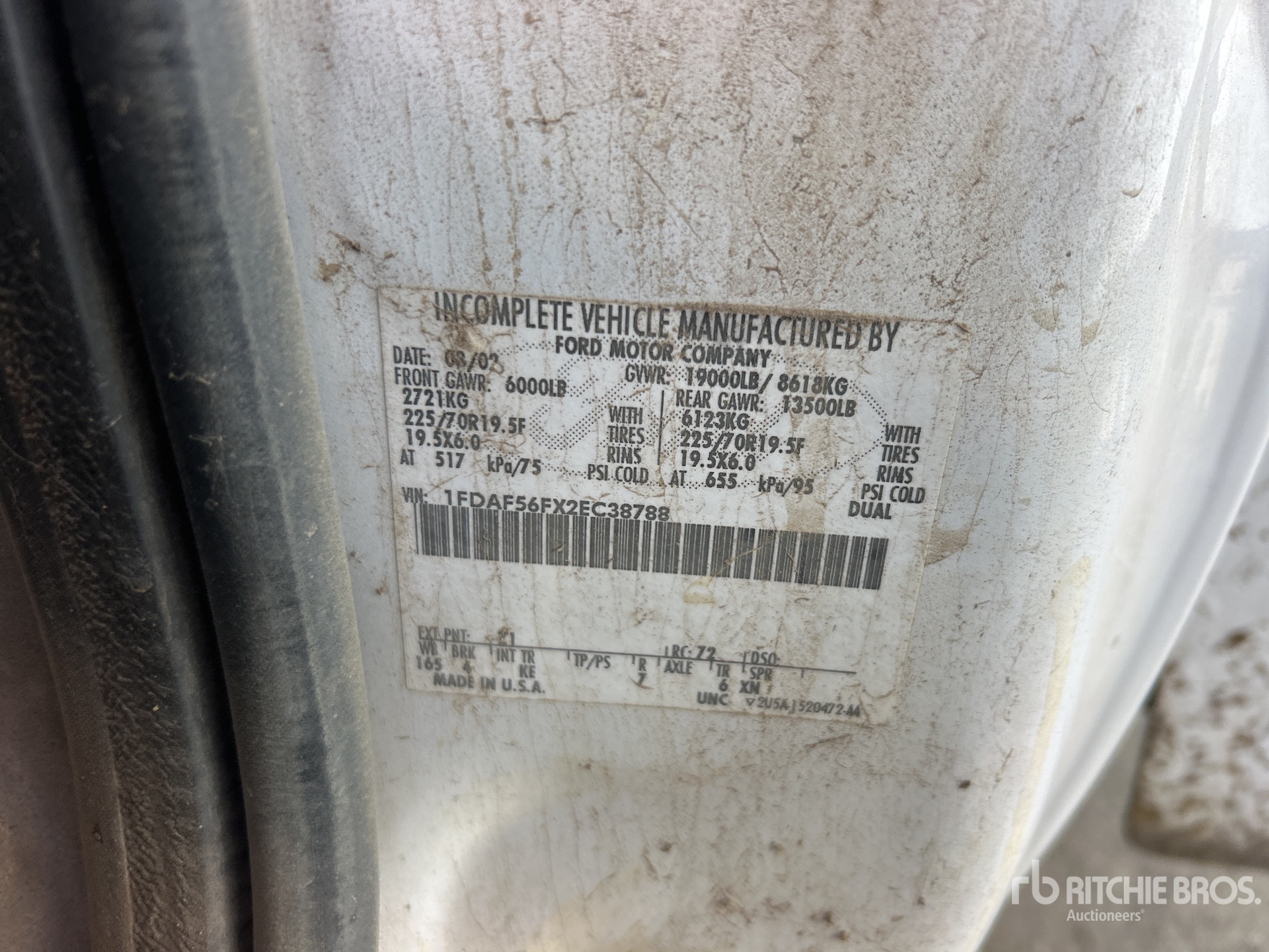 2002 Ford F-550