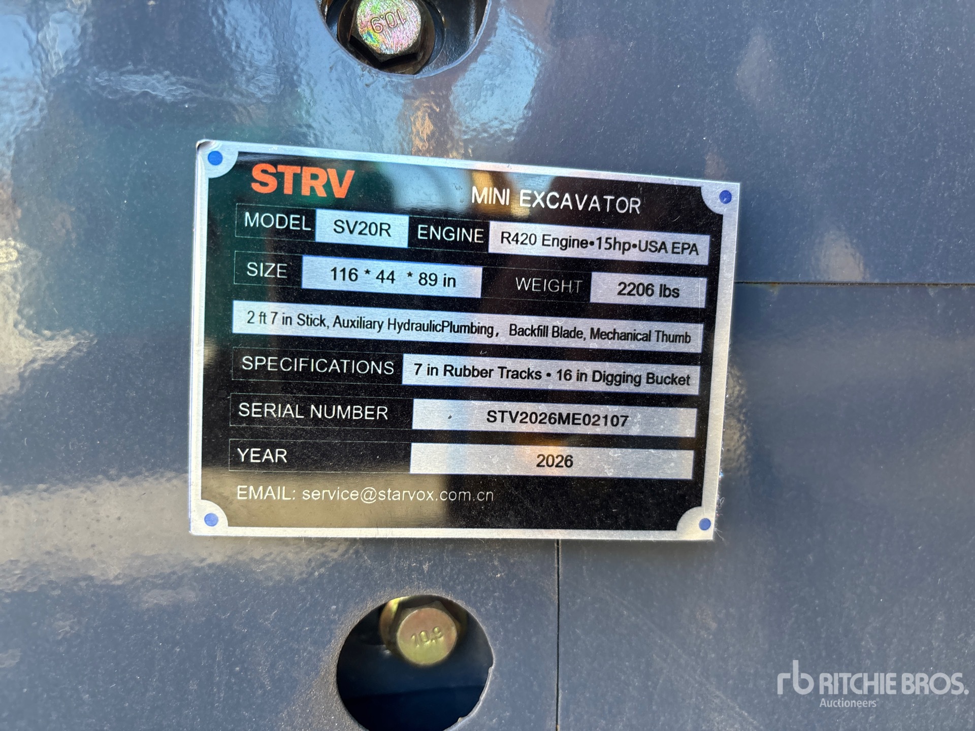 2026 STARVOX SV20R