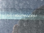 General Appearance with Frame Stamp Serial Number/VIN Photo