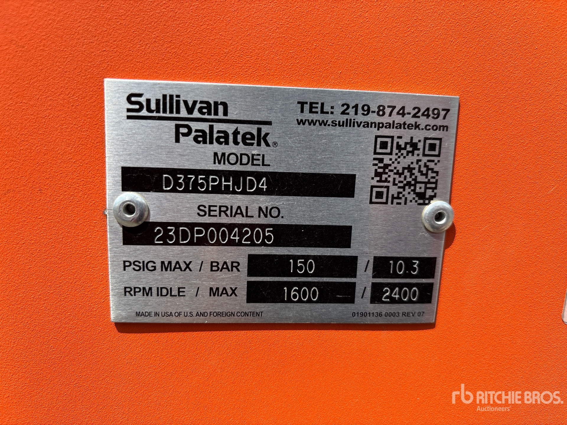 2023 Sullivan 375PHJD4