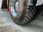 Underbody with Right Rear Drive Tires