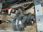 Underbody with Front Drive Axle