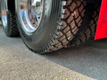 Underbody with Left Rear Drive Tires