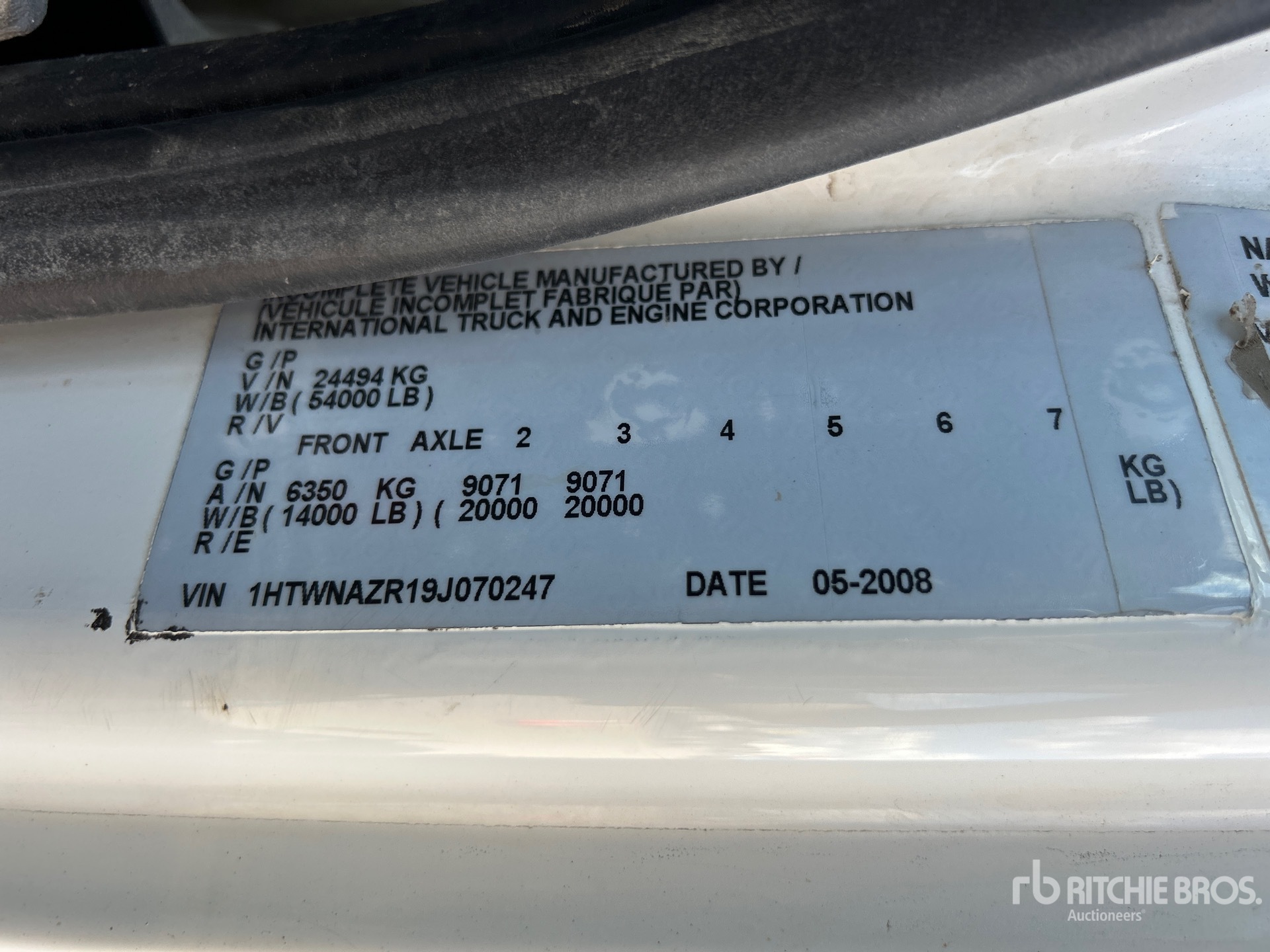 2009 International 7500SBA