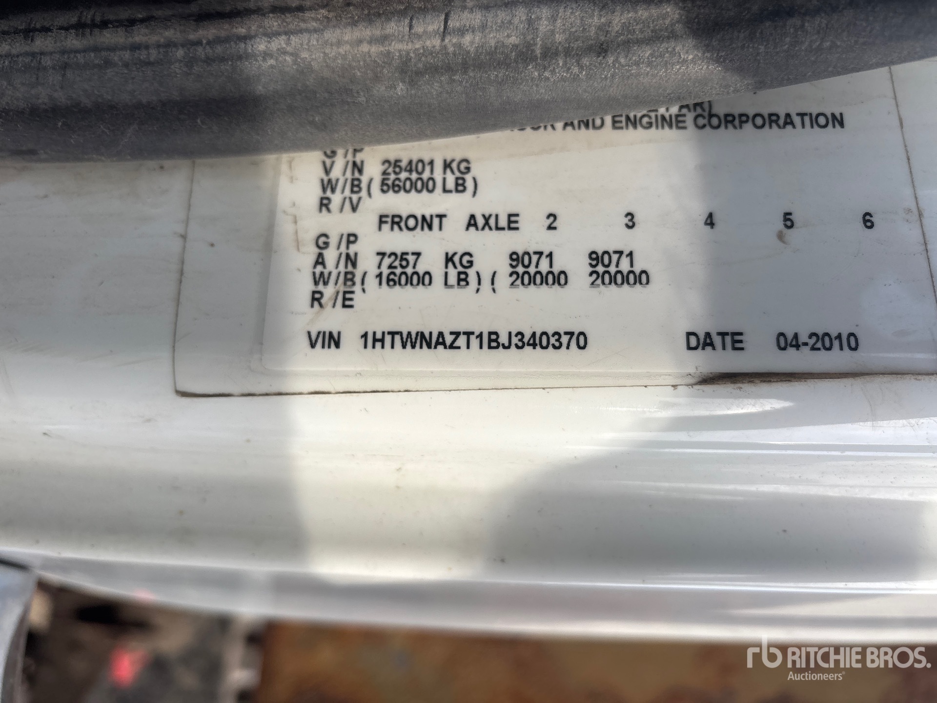 2011 International 7500SBA
