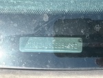 General Appearance with Frame Stamp Serial Number/VIN Photo