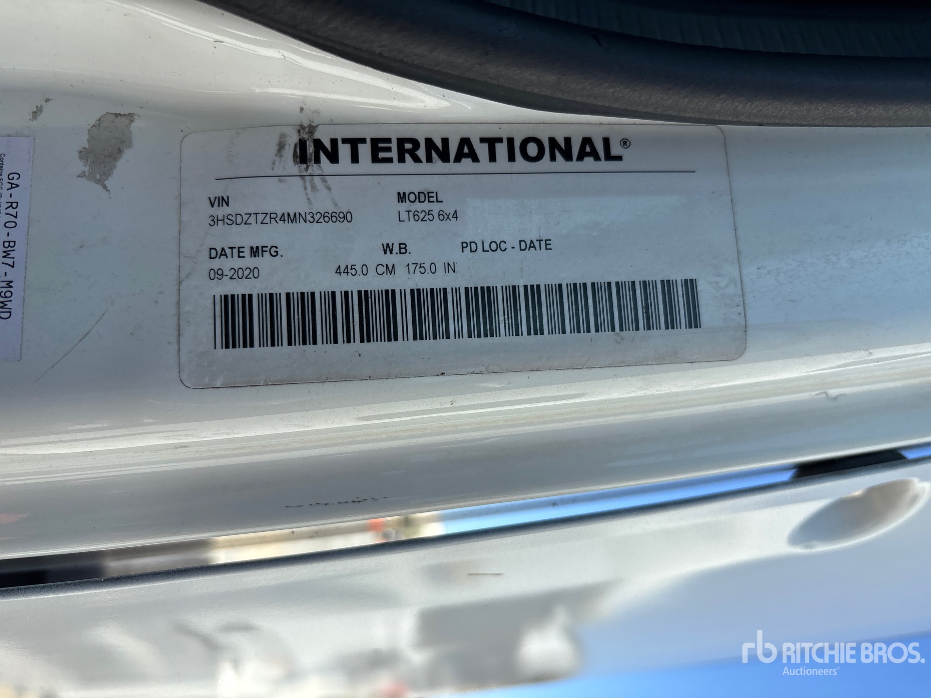 2021 International LT625