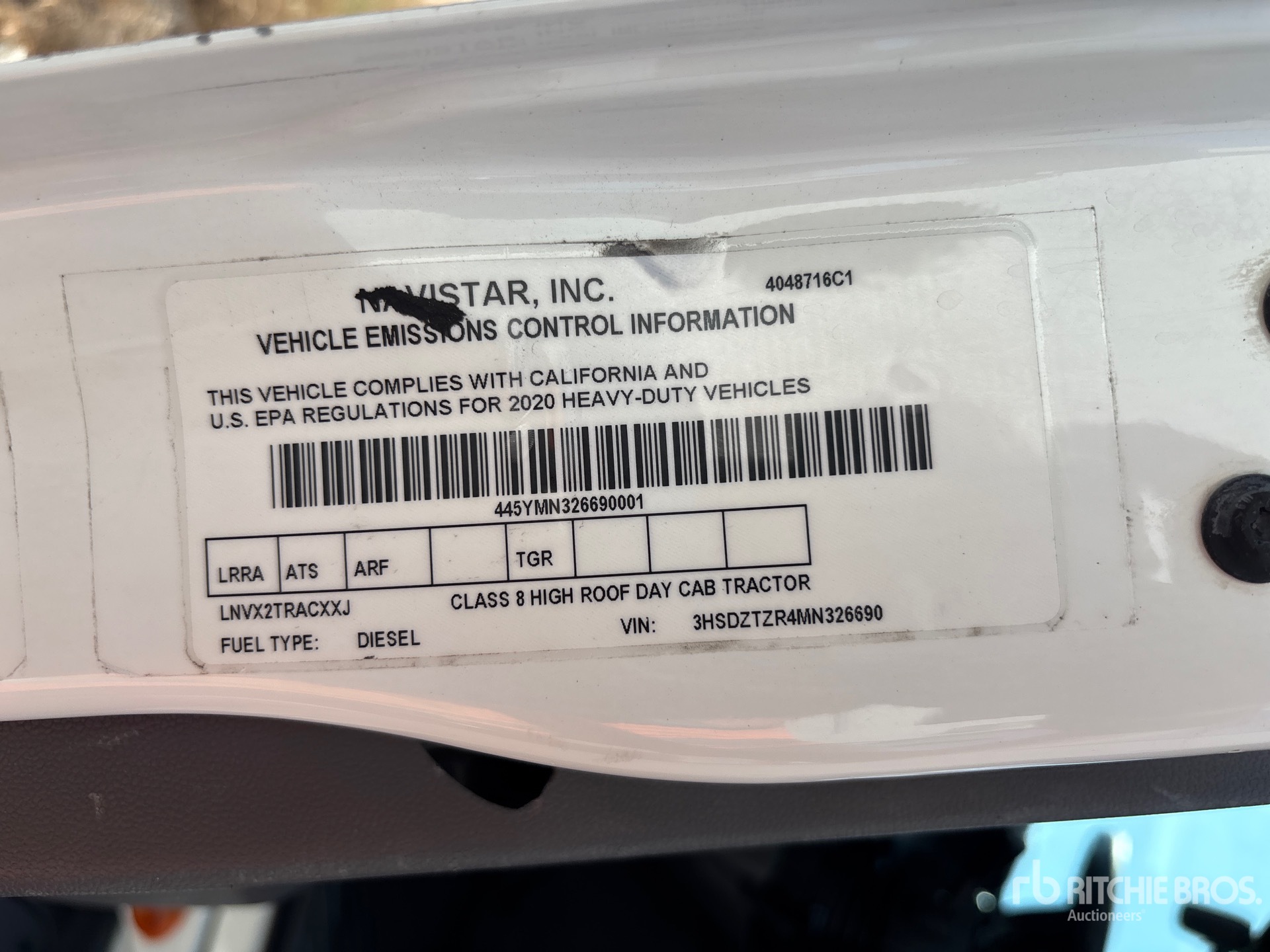 2021 International LT625