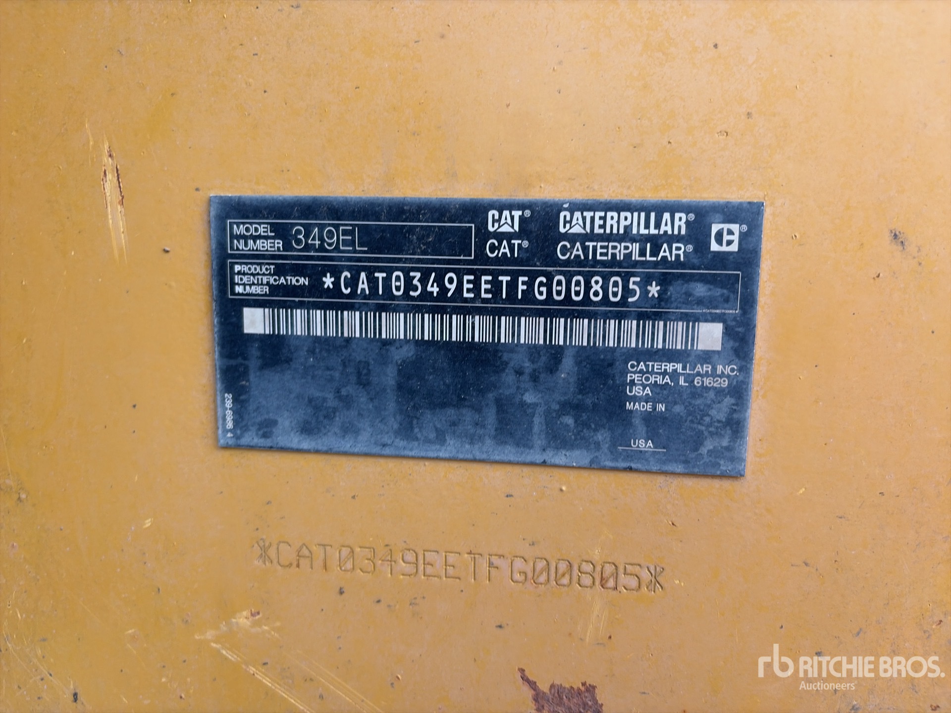 2013 Caterpillar 349E L