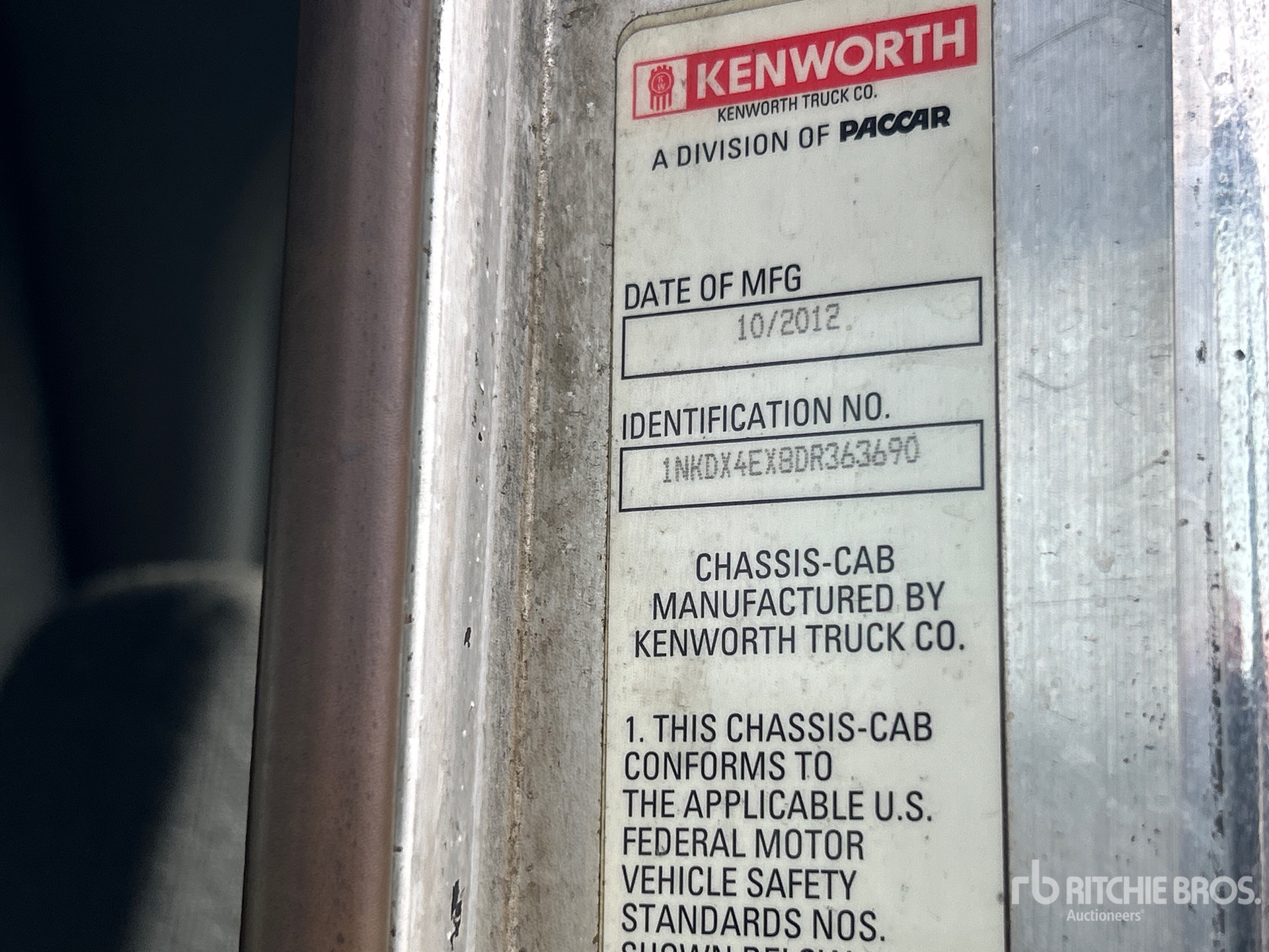2013 Kenworth T800