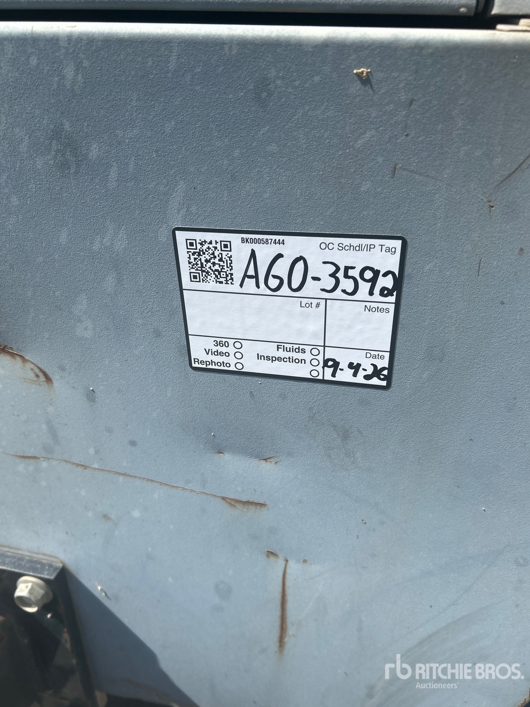 2017 Atlas Copco XATS400PEJD7IT4