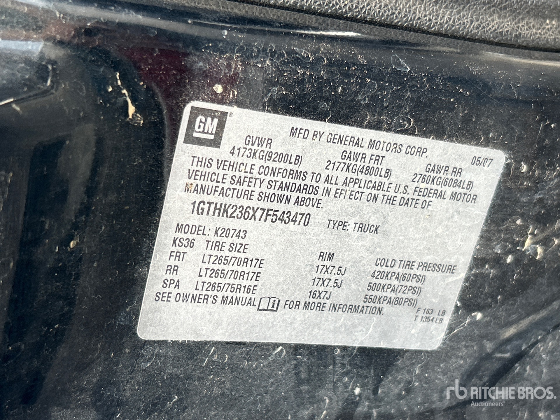 2007 GMC SIERRA 2500HD