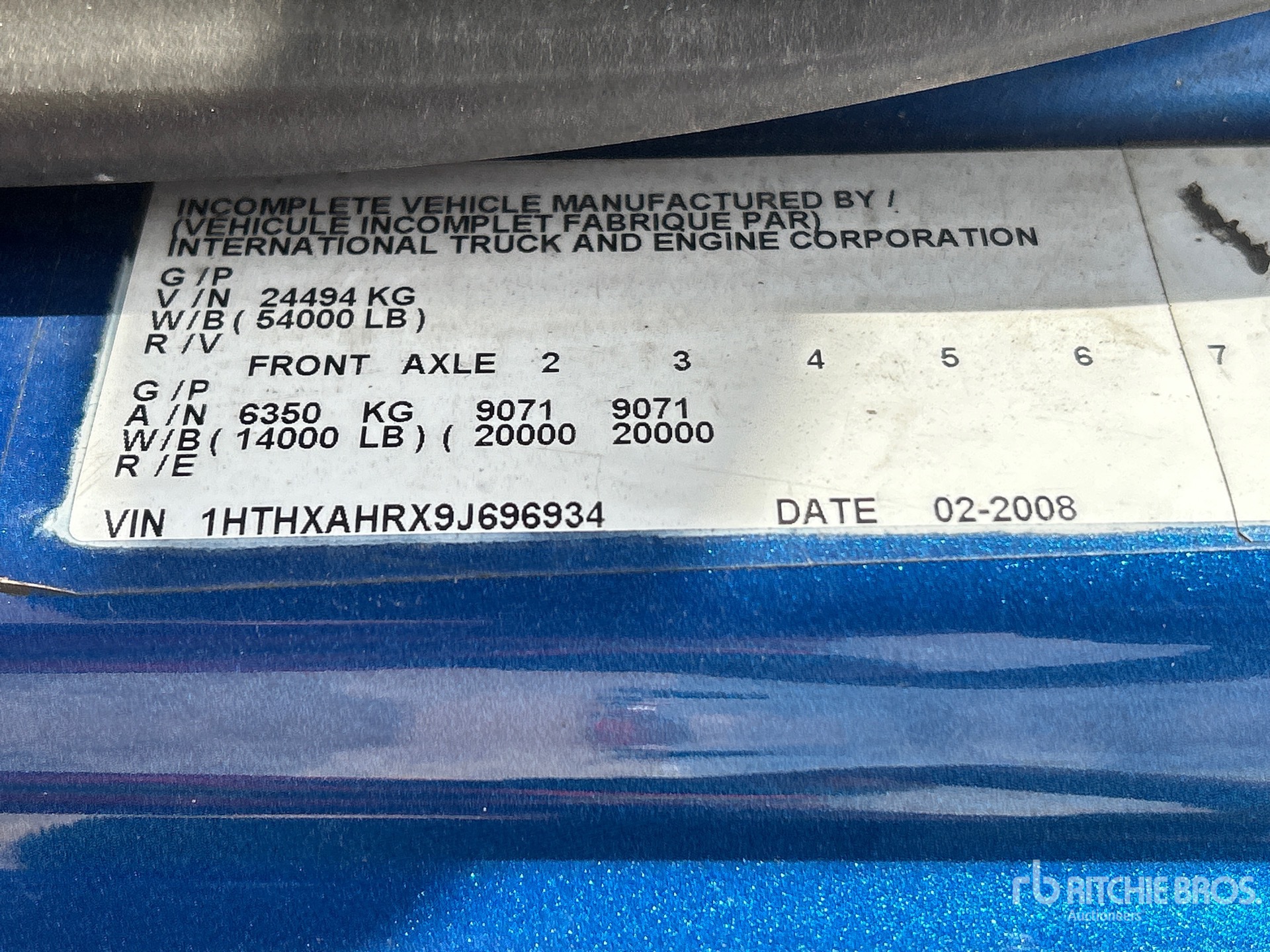 2009 International 8600
