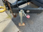 Chassis with Carrello di appoggio/timone del carrello