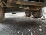 Trailer Chassis with Axle Condition