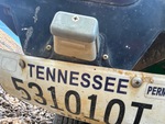 Trailer Chassis with License Plate Light Functional