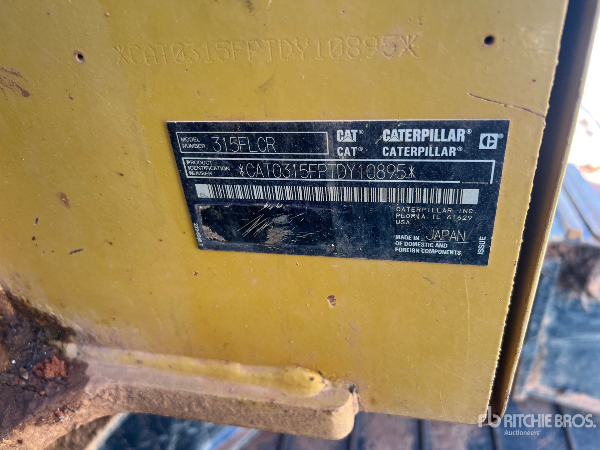 2017 Caterpillar 315F LCR