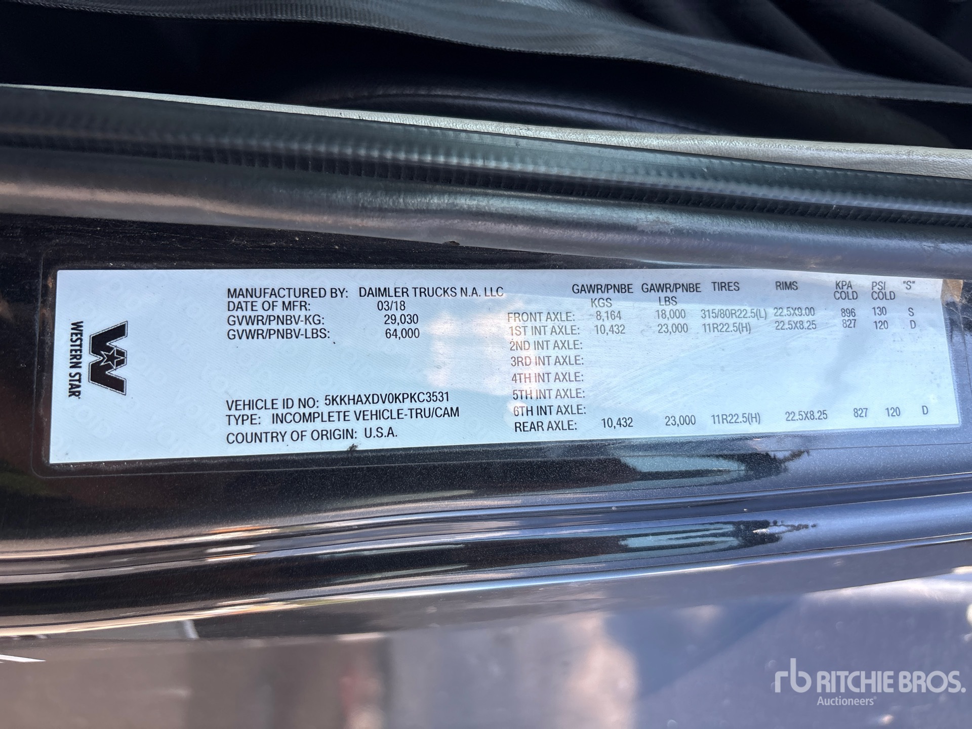 2019 Western Star 4700