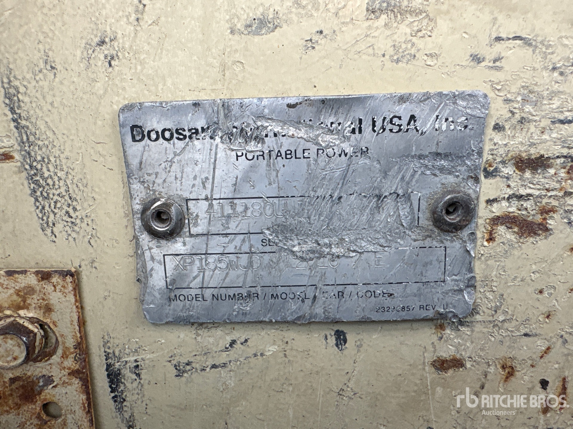 Ingersoll Rand XP 185WJD