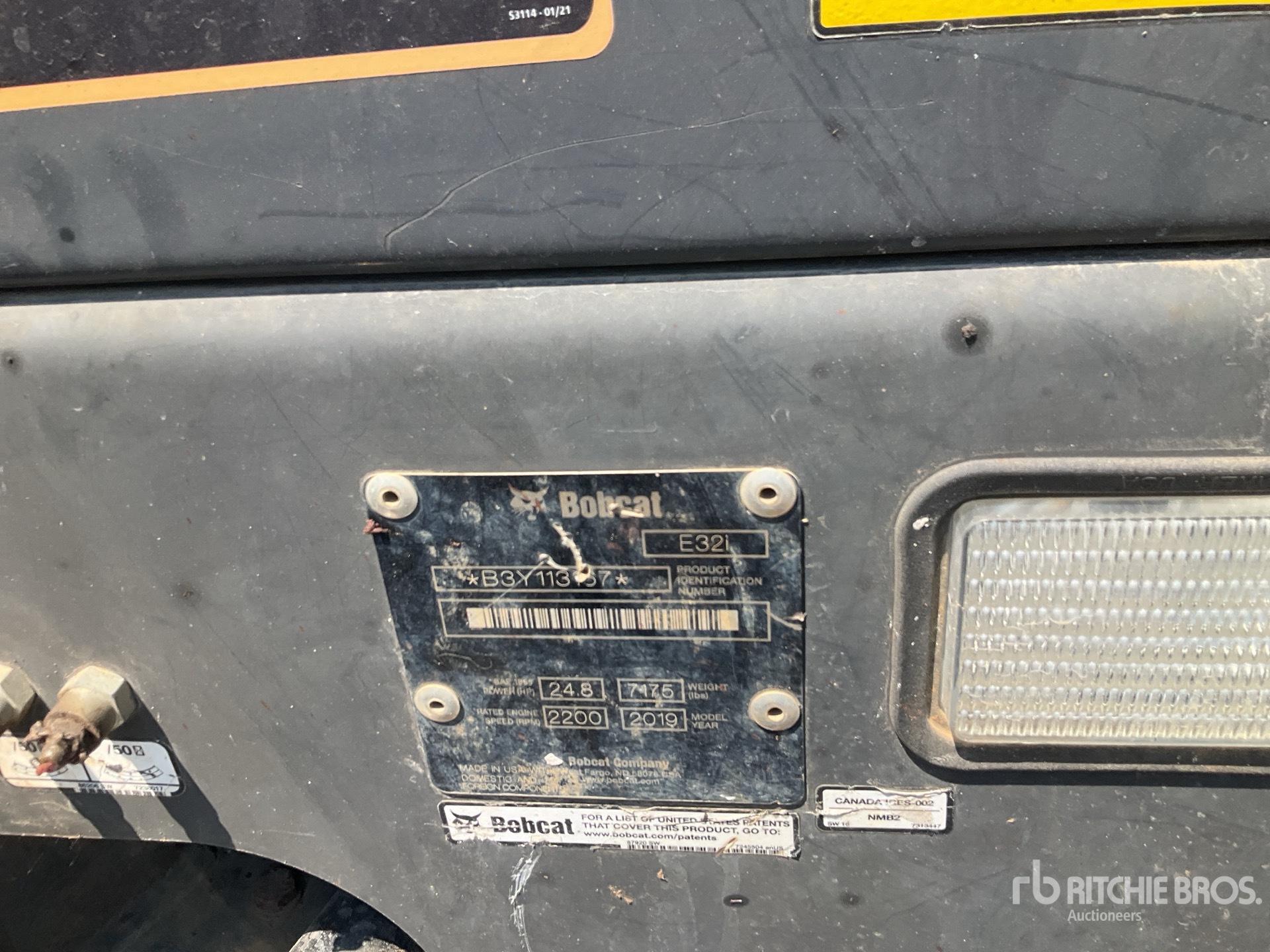 2019 Bobcat E32I