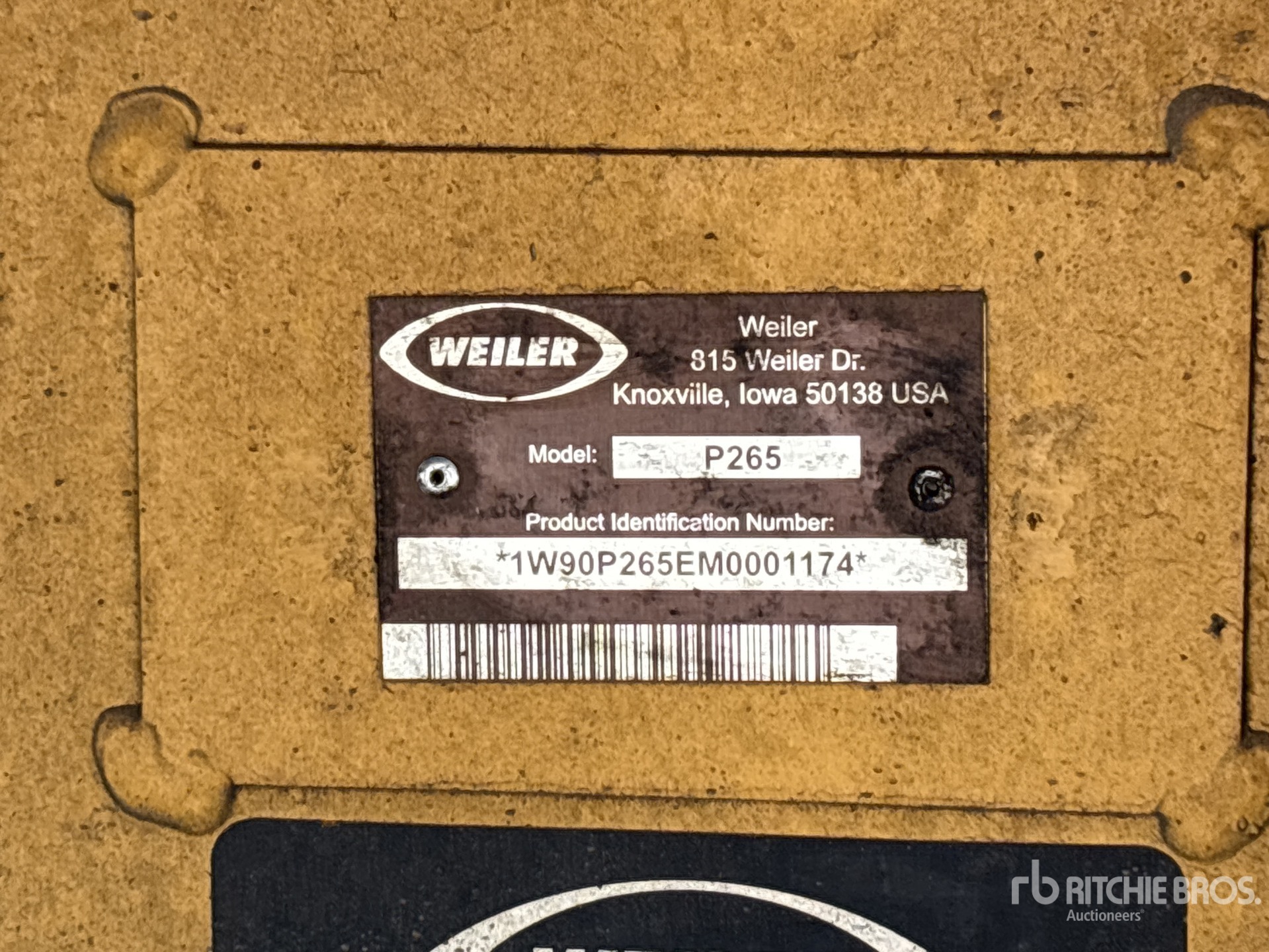 2021 Weiler P265