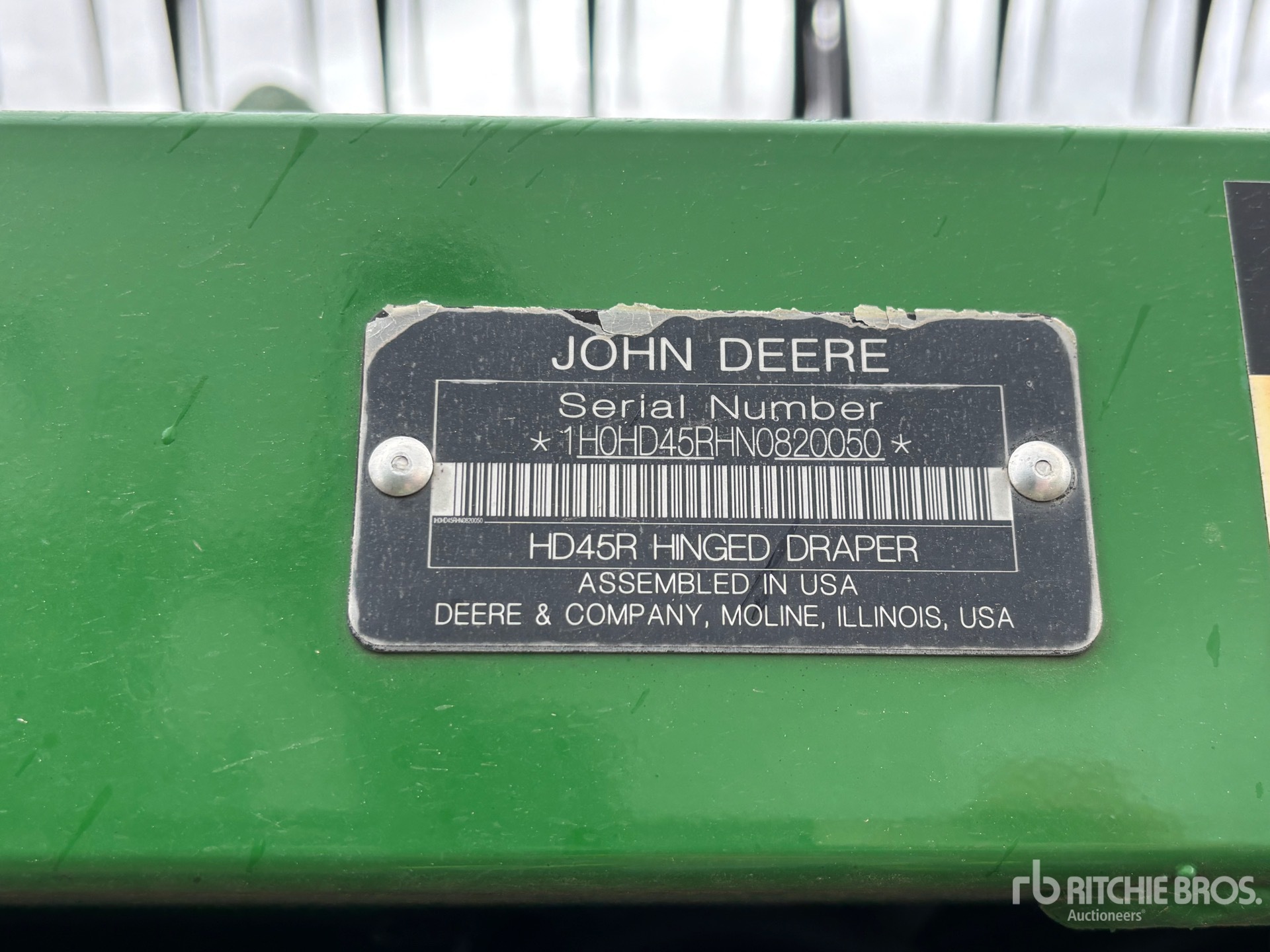 2022 John Deere HD45R