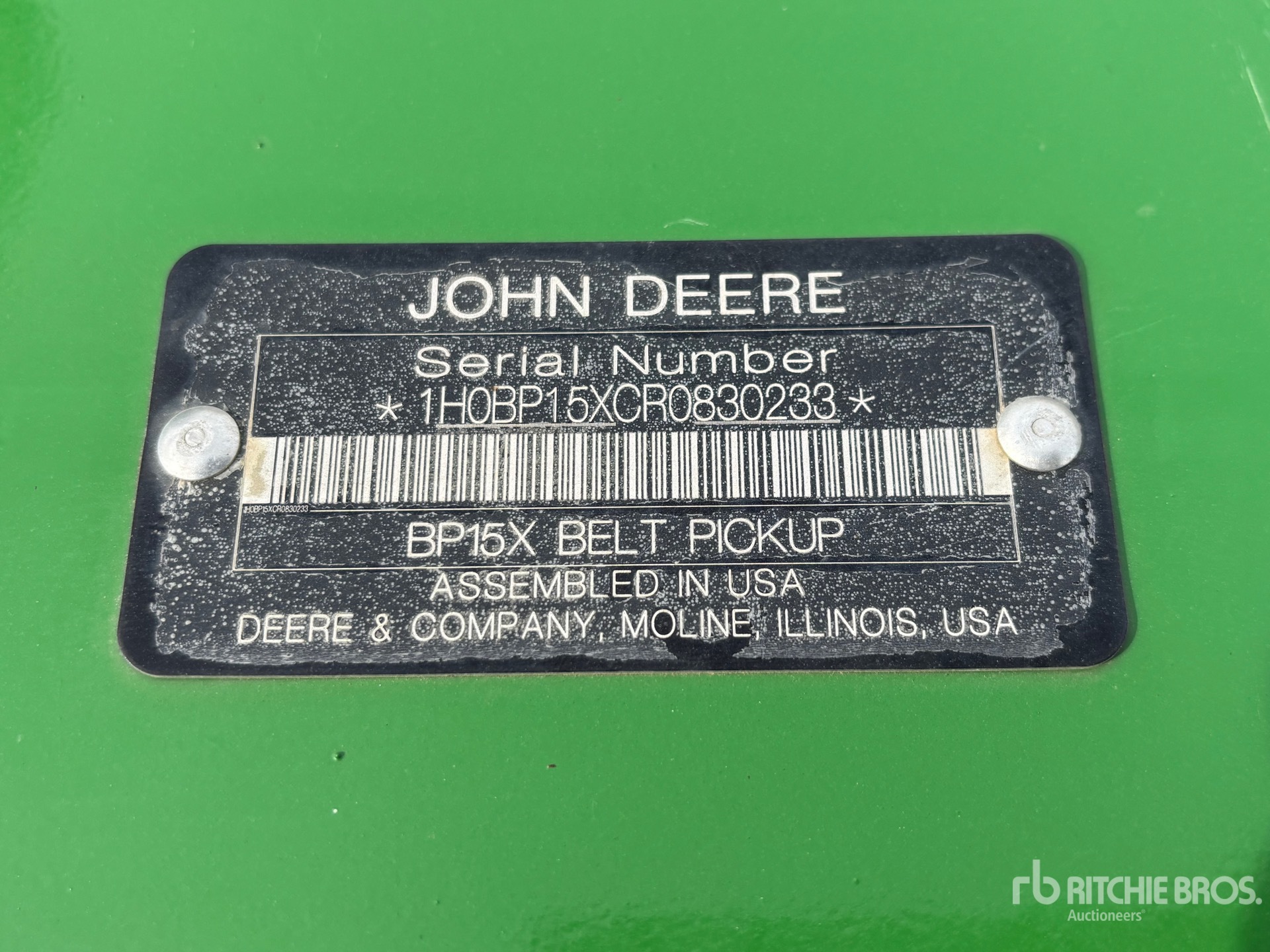 2024 John Deere BP15