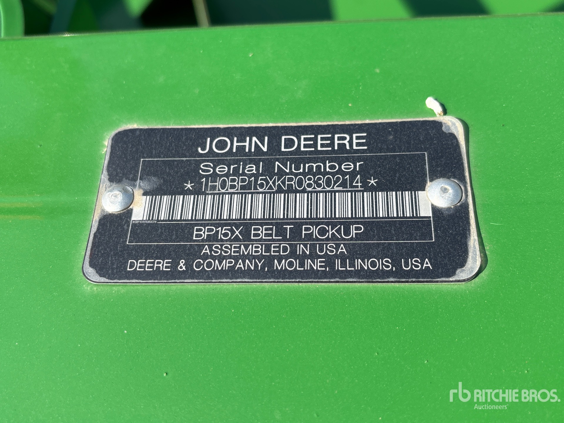 2024 John Deere BP15
